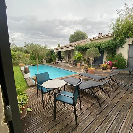 Πανσιόν Chambre Independante Au Bord De La Piscine *